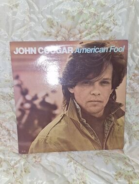 John Cougar "American Fool" Vinyl Album - Beige & Brown Cover